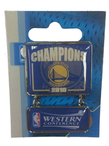 Kaufen Sie den Dangler-Metallpin der Golden State Warriors Aminco 2016 West Conference Champs – sportlich