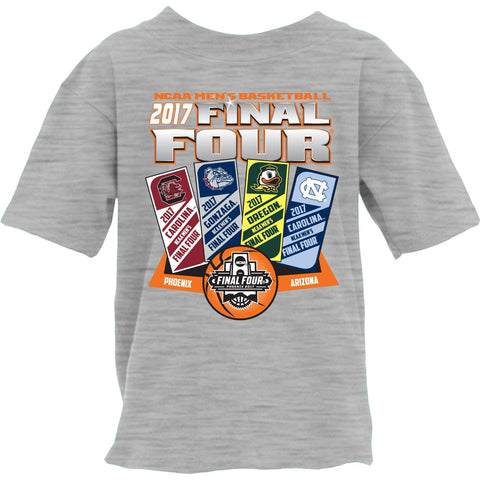 Kaufen Sie 2017 Final Four March Madness Basketball Ticket Phoenix Jugend-T-Shirt – sportlich