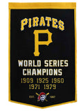Pittsburgh Pirates Winning Streak Genuine Wool Dynasty Banner (24"x36") - Sporting Up