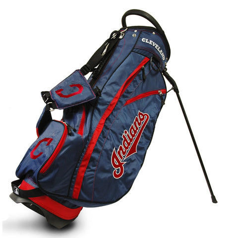 Shop Cleveland Indians Team Golf Fairway Lightweight 14-Way Top Golf Club Stand Bag - Sporting Up