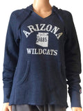 Arizona Wildcats champion kvinnor marin vit långärmad huvtröja (m) - sportig