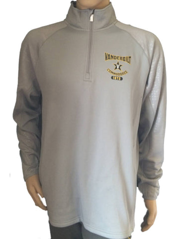 Shop Vanderbilt Commodores Champion Gray Powertrain 1/4 Zip Pullover Sweatshirt (L) - Sporting Up