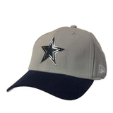 Dallas Cowboys New Era 39Thirty Gray & Navy Structured Baseball Hat Cap (M/L) - Sporting Up