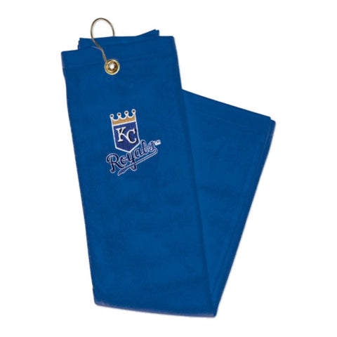Boutique Serviette de golf brodée bleu royal Wincraft des Royals de Kansas City 15"x 25" - Sporting Up