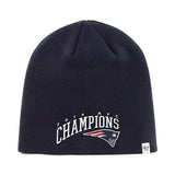 New England Patriots 47 Brand 2015 XLIX Super Bowl AFC Champions Hat Cap Beanie - Sporting Up