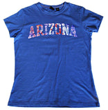 Arizona Wildcats Womens Gear for Sports Blue T-Shirt (M) - Sporting Up