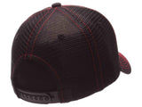 Arizona Wildcats Zephyr Black Mesh Blackout Trucker Adjustable Snapback Hat Cap - Sporting Up