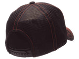 Auburn Tigers Zephyr Black Mesh Blackout Trucker Adjustable Snapback Hat Cap - Sporting Up