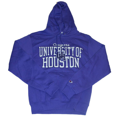 Shop Houston Cougars Champion Women Purple Drawstring Hoodie Sweatshirt (S) - Sporting Up