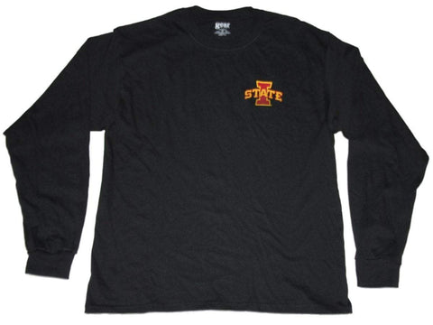 Shop Iowa State Cyclones Gear for Sports Black Back Logo Long Sleeve T-Shirt (L) - Sporting Up