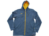 Minnesota Gophers Under Armour Gray with Back Logo Zip Up Hooded Jacket (L) - Sporting Up