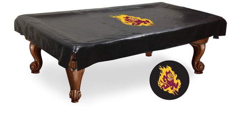 Achetez la housse de table de billard en vinyle noir des Sun Devils de l'Arizona State - Sporting Up