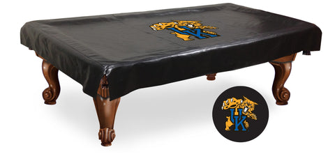 Cubierta para mesa de billar de vinilo negro hbs de Kentucky wildcats - sporting up