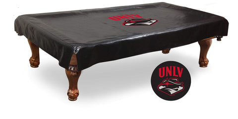 Compre unlv runnin' rebels hbs cubierta para mesa de billar de vinilo negro - sporting up