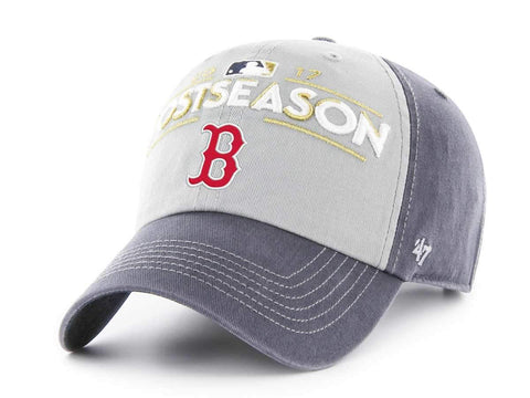 Boston Red Sox 47 Brand 2017 Postseason Locker Room MLB Playoffs Adj Hat Cap – sportlich