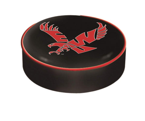 Eastern Washington Eagles hbs vinyle noir glisser sur la housse de coussin de siège de tabouret de bar - faire du sport
