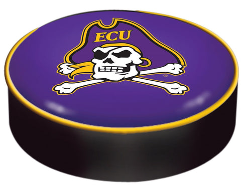 East Carolina Pirates hbs violet vinyle glisser sur la housse de coussin de siège de tabouret de bar - faire du sport