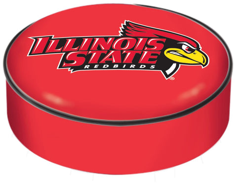 Illinois State Redbirds hbs vinyle rouge glisser sur la housse de coussin de siège de tabouret de bar - faire du sport