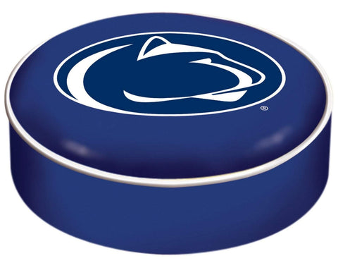 Penn state nittany lions hbs marinblå vinyl slip-over barstol säteskuddfodral - sportigt