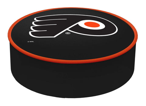 Philadelphia Flyers hbs vinilo negro deslizarse sobre la cubierta del cojín del asiento del taburete de la barra - sporting up