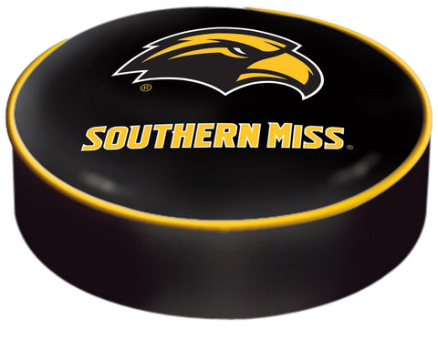Southern Miss Golden Eagles HBS Black Slip Over Bar Stool Seat Cushion Cover - Sporting Up