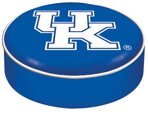 Kentucky Wildcats HBS blauer Vinyl-Überzugsbezug für Barhocker-Sitzkissen „UK“ – sportlich