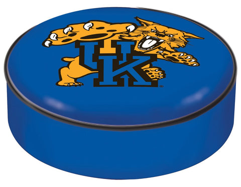 Kentucky Wildcats hbs chat bleu vinyle glisser sur la housse de coussin de siège de tabouret de bar - faire du sport