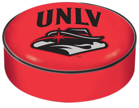 Unlv rebels hbs housse de coussin de siège de tabouret de bar élastique en vinyle rouge - sporting up