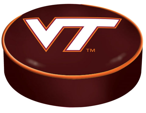 Virginia Tech Hokies hbs marron vinyle slip sur tabouret de bar housse de coussin de siège - faire du sport