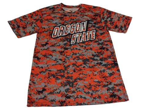 Shop Oregon State Beavers Badger Sport Orange Digital Camo SS Crew Neck T-Shirt (L) - Sporting Up