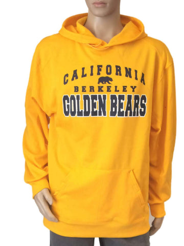 Cal bears badger sport gul långärmad tröja hoodie sweatshirt (l) - sportig upp