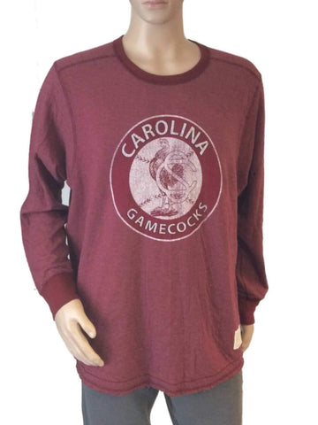 Shop South Carolina Gamecocks Retro Brand Thick Maroon LS Crew Neck T-Shirt (XL) - Sporting Up
