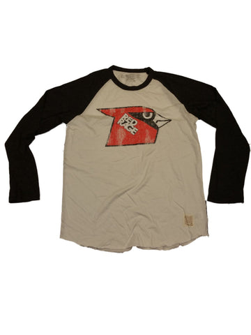 T-shirt(s) ras du cou à manches 3/4 avec logo rétro blanc "red rage" des Cardinals de l'Arizona - sporting up