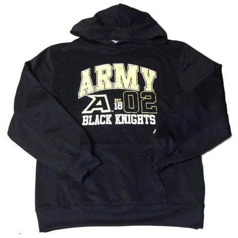 Army Black Knights Badger Sport YOUTH Black LS Pullover Hoodie Sweatshirt (M) - Sporting Up