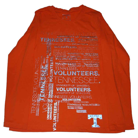 Tennessee Volunteers Women's Long Sleeve Shirt Campus Couture Orange (S) - Sporting Up