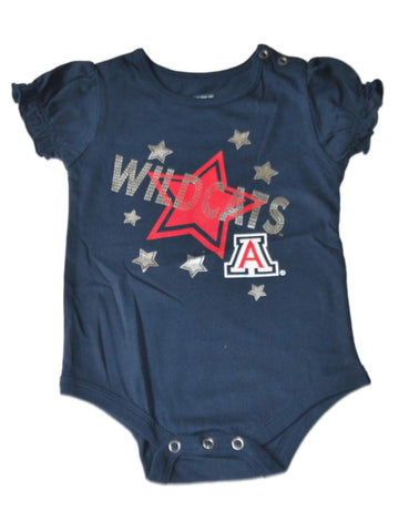 Shoppen Sie Arizona Wildcats Colosseum Marineblaue Sterne-Bluse für Kleinkinder, einteiliges Outfit (3–6 Monate) – sportlich