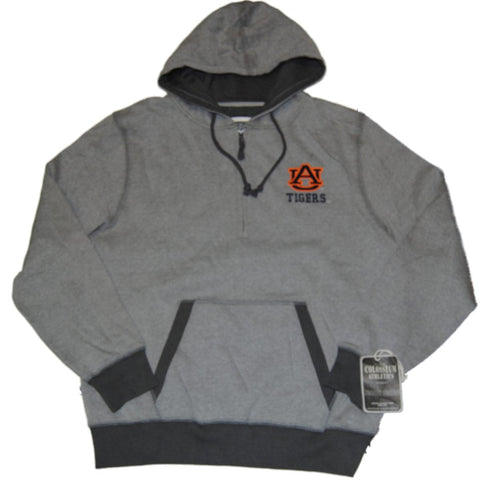Shop Auburn Tigers Colosseum Gray Half Zip Pullover Drawstring Hoodie (L) - Sporting Up