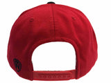 Georgia Bulldogs Top of the World Flatbill Acrylic Wool Red Snapback Adj Hat Cap - Sporting Up