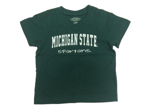 Michigan state spartans colosseum spädbarnsgrön kortärmad t-shirt (6-12m) - sportigt