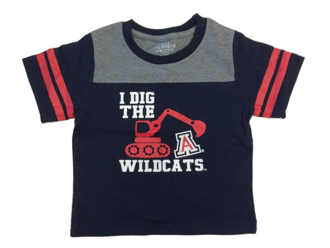 Handla Arizona Wildcats Colosseum INFANT Boy's Navy & Röd kortärmad T-shirt (6-12M) - Sporting Up