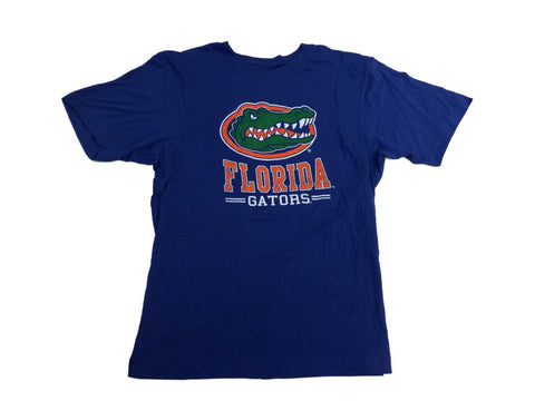 T-shirt bleu colosseum à manches courtes et col rond des Gators de Floride - sporting up