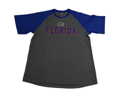Shop Florida Gators Colosseum Charcoal Gray with Blue Sleeves SS T-Shirt (L) - Sporting Up