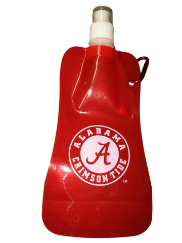 Alabama Crimson Tide Boelter Brands Rote faltbare Wasserflasche mit Karabiner – Sporting Up: Sport & Freizeit