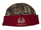 Louisville Cardinals TOW Realtree Camouflage with Red Cuff Skull Beanie Hat Cap - Sporting Up