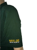 Baylor Bears Chiliwear Green Short Sleeve Collared Button Down T-Shirt (L) - Sporting Up