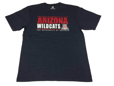 Arizona wildcats colosseum marinblå kortärmad t-shirt med rund hals (l) - sportig