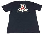 T-shirt à manches courtes et col rond bleu marine Colosseum des Wildcats de l'Arizona (l) - Sporting Up