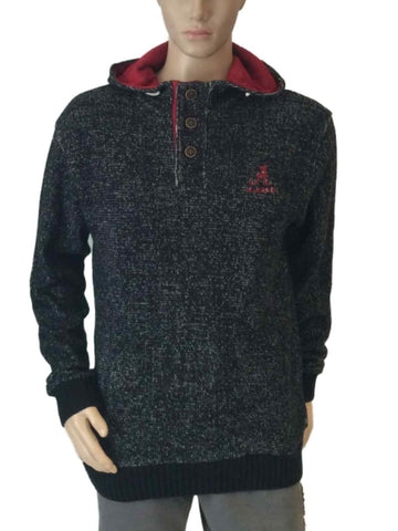 Shop Alabama Crimson Tide Chiliwear 3-Button Long Sleeve Hoodie Sweatshirt (L) - Sporting Up