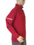 Alabama Crimson Tide Chiliwear Red Full Zip Up Long Sleeve Ribbed Jacket (L) - Sporting Up