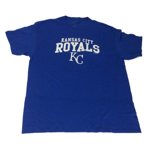 Kansas city royals saag blå kortärmad t-shirt med rund hals för dam (xl) - sportig
